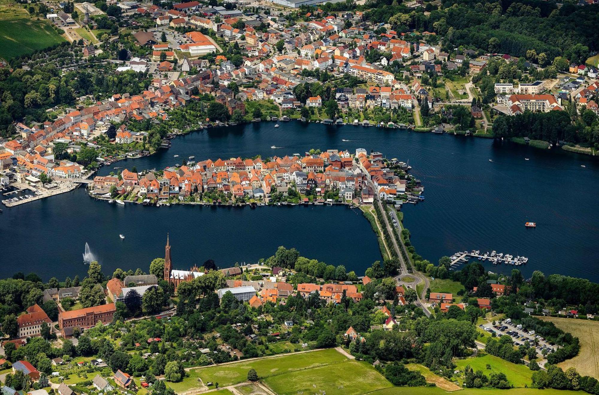 Inselglueck In Herzen Malchows Bagian luar foto